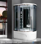 コーナータイプオールインシャワーストールバスタブ付