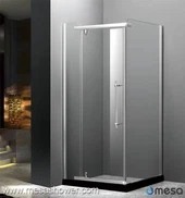 少ない安価な額装のモダンなデザインの正方形のバスルームシャワードア