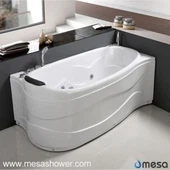 2017新しいモダンスタイルコーナースタンダード格安価格ワールプールホットABSバスルームバスタブサイズ