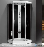 コーナーネオエンジェルシャワーCubical座席付きバスルーム