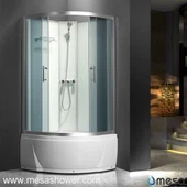 屋根のないシンプルなデザインのシャワーキャビンルームM-501-AE-3