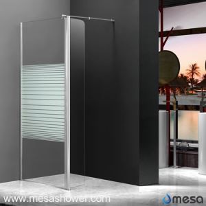 シルク スクリーンとホット ウォークイン シャワーのエンクロージャ