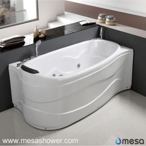 2017新しいモダンスタイルコーナースタンダード格安価格ワールプールホットABSバスルームバスタブサイズ