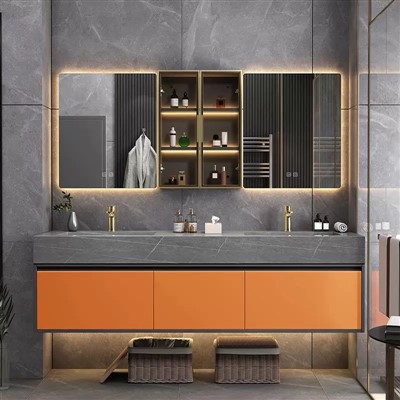 頑丈な浴室の虚栄心